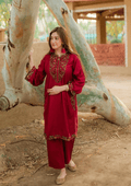 Ladies Shikva Pocket Style – Winter Linen Suit