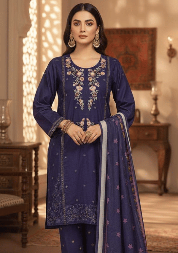 Winter 3-Piece Embroidered Suit ❄️