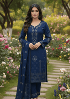 Winter 3-Piece Embroidered Suit ❄️