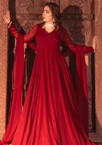 Chiffon Maxi 3-Piece Set – Hania & Haniyan