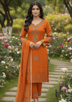 Winter 3-Piece Embroidered Suit ❄️