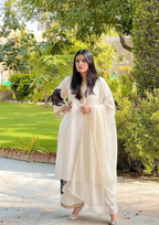 Winter 3-Piece Dhanak Embroidered Suit with Plazo