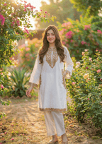 Ladies Shikva Pocket Style – Winter Linen Suit