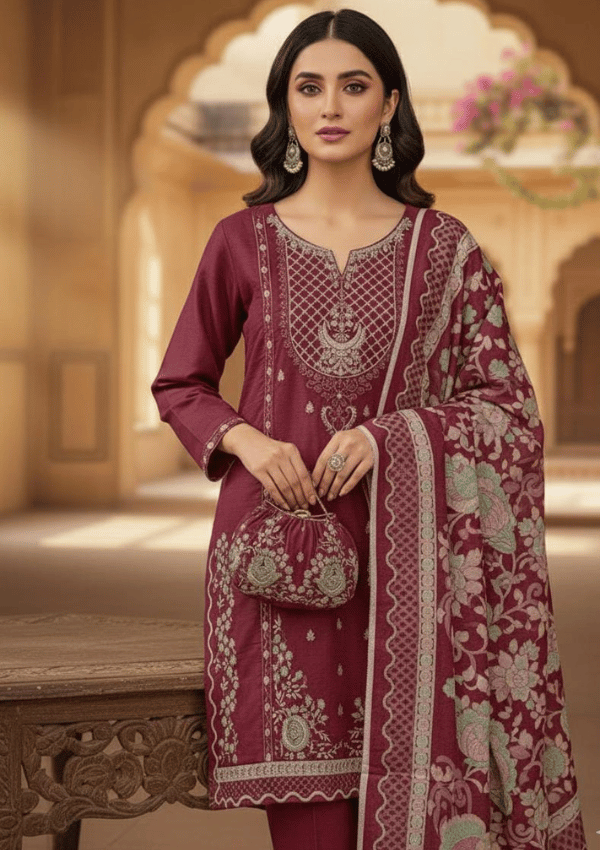 Everyday Winter 3-Piece Suit with Handcrafted Details