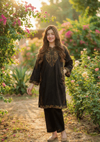 Ladies Shikva Pocket Style – Winter Linen Suit