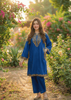 Ladies Shikva Pocket Style – Winter Linen Suit